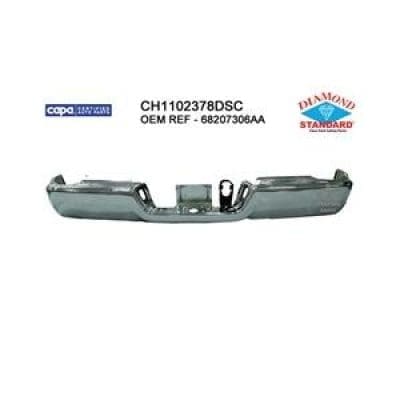 CH1102378DSC Rear Bumper Face Bar